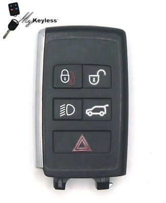 Single OEM Land Rover Keyless Entry Smartkey Remote Transmitter Used KOBJTF18A - Image 1 of 3