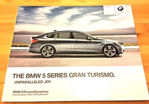 BMW 5 SERIES GT GRAN TURISMO + INDIVIDUAL F07 - ORIGINAL UK CAR SALES BROCHURE - Picture 1 of 6
