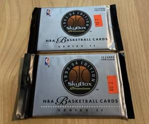 1993-94 Skybox Premium Series 2 Basketball Cards Lot of 2 - Picture 1 of 2
