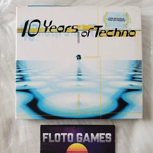 CD MUSICAL : 10 Years of Techno - Carl Cox Moby - 2 CD - Electro - Floto Games - Imagen 1 de 3