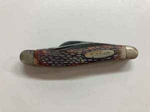 VTG Ka-Bar KABAR 3 blade Folding Pocket Knife 1081 Knife USA - Picture 1 of 10