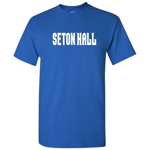 Seton Hall Pirates Basic Block T-Shirt - Royal Cover