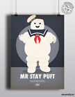 MR STAY PUFT - Minimal Film Villain Poster Evil Horror Ghostbusters Movie Art