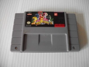 Mighty Morphin Power Rangers - Super Nintendo (SNES) - Cart Only Tested! Genuine - Picture 1 of 6