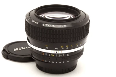 Nikon Noct-Nikkor 58mm f1.2 AIS Lens #48078 - Image 1 of 4