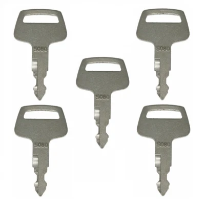 5 chaves de ignição para minicarregadeira e escavadeira IHI 5080  - Imagem 1 de 4