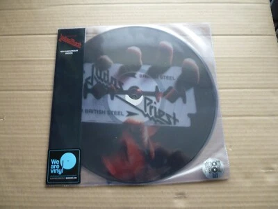 JUDAS PRIEST - BRITISH STEEL - 2 X PICTURE DISC LP'S  - RSD 2020 - NEW  / SEALED - Image 1 of 4