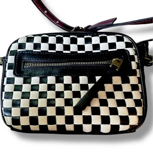 Universal Thread Checkered Camera Crossbody Bag - Picture 1 of 13