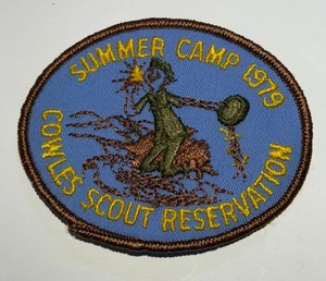 1979 Camp Cowles Washington Pfadfinderlager Patch DC8 - Bild 1 von 1