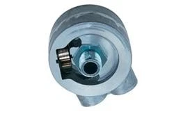 Adaptador de filtro de aceite de motor Derale 15702; temperatura controlada 3/4-16 con adaptadores Foto 1 de 3