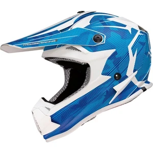 Youth F.I. Helmet - Agroid Camo - MIPS® - Blue/White - Medium 0111-1533 - Bild 1 von 6