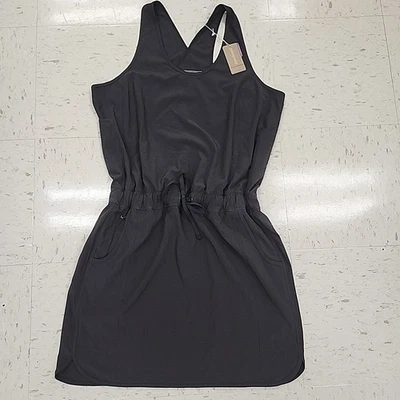 NUEVO Vestido para mujer Patagonia Fleetwith negro talla grande ropa deportiva aire libre  Foto 1 de 4