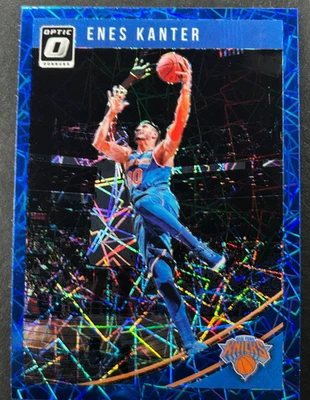 Panini Donruss Optic 2018-19 - Enes Kanter #97 New York Knicks - láser azul Foto 1 de 2