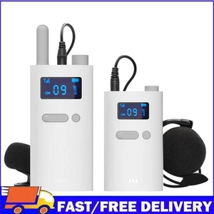 2.4G Headset Mic One-way 1000mAh Wireless Explainer Mic for Loudspeaker Teaching - Afbeelding 1 van 15