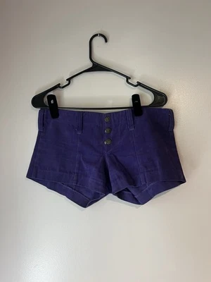 Vintage 1960s/70s Purple Micro Shorts - Image 1 of 4
