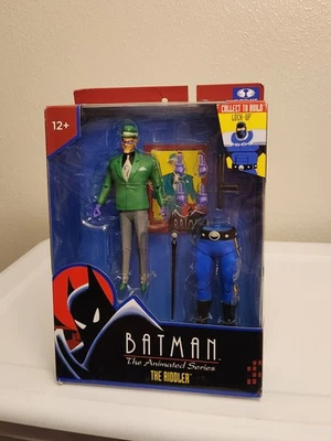 McFarlane Toys Batman The Animated Series The Riddler Action Figure Lock-Up BAF - Image 1 of 4