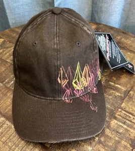 VOLCOM Sombrero Flexfit Ajustado Marrón Envejecido Gorra de Béisbol Talla Xpequeña - Imagen 1 de 20