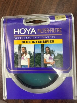 Hoya 62mm Blue Intensifier Filter - Image 1 of 2