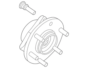 Genuine Nissan Hub Assembly 40202-9GG0B - Picture 1 of 3