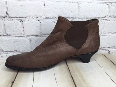 Think! Change Fussbett Botines Cuero Marrón Botas Mujer Talla 8 Foto 1 de 4