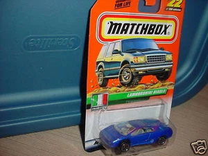 MATCHBOX #22 LAMBORGHINI DIABLO CON LOGOTIPO 2000 SIN USAR EN PAQUETE ENVÍO GRATUITO EN EE. UU. - Imagen 1 de 1