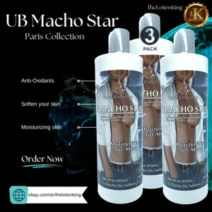 UB Macho Star Feuchtigkeitslotion für Männer (3er Pack) - Bild 1 von 1