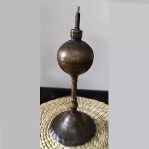 Antique Himalayan Kerosene Oil lamp from Nepal tuki Collective Art, RB - Picture 1 of 3