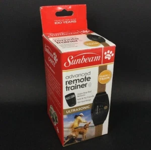 Sunbeam Advanced Remote Trainer - Ultrasonic - Tan Strap - 150 Yards Range - NIB - Picture 1 of 5