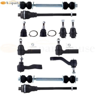 12pcs Front Ball Joint Kit For 01-10 GMC Sierra 1500 2500 3500 HD 2WD 4WD K6535 - Imagem 1 de 4