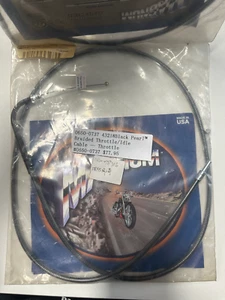 0651-0434 & 0650-0737 Black Pearl™ Braided Throttle/Idle Cable — Idle - Picture 1 of 3