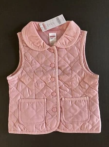Neu mit Etikett Gymboree Uniform Klassenzimmer Katze rosa Weste XS 3-4 - Bild 1 von 1