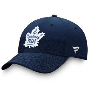 Men's Toronto Maple Leafs Blue Authentic Pro Locker Room 2-Tone Flex - Hat Cap - Picture 1 of 4