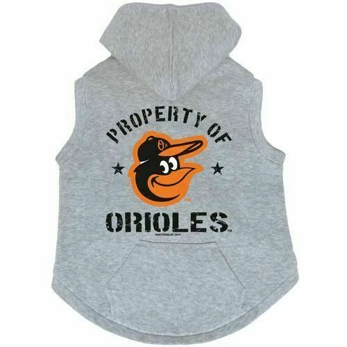 Moletom com capuz Baltimore Orioles cão gato premium botão para cima escolha o tamanho - Imagem 1 de 1