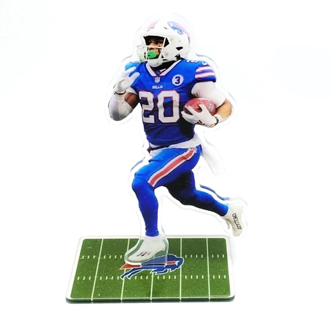 Nyheim Hines Figure - #20 Buffalo Bills 96 Yard Kick Return Touchdown Ornament Cover