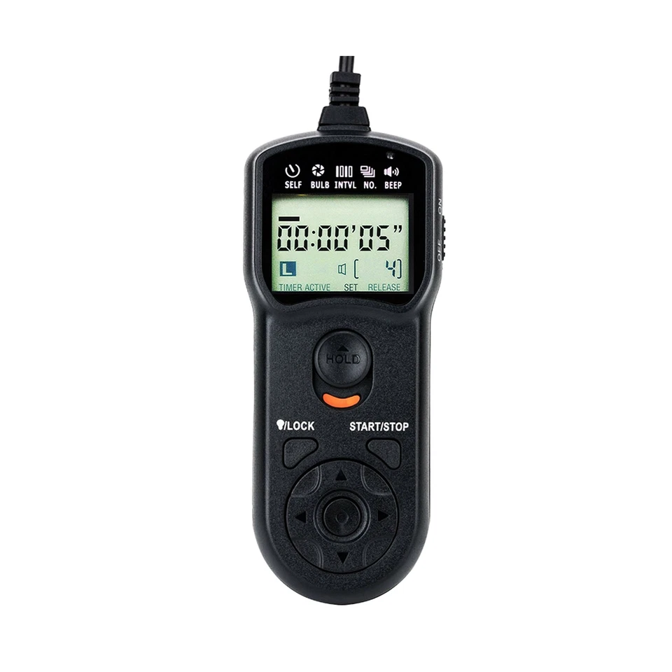 JJC TM-C Timer Remote Control for Canon EOS Rebel T6 T5 T3 T3i T4i T5i ...