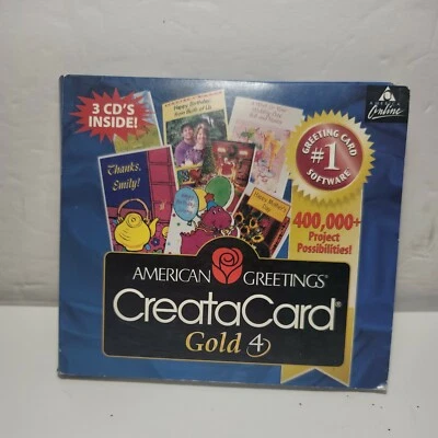 American Greetings Creatacard Gold 4 3 Disc Set 1999 - Image 1 of 4