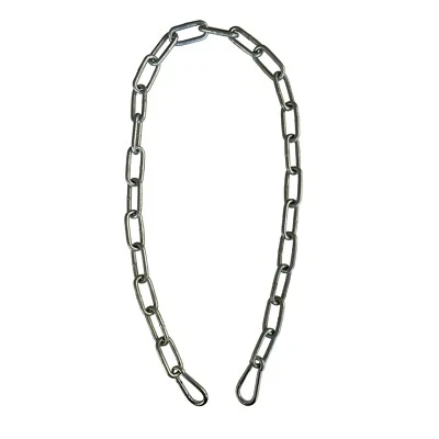 BATTLE ROPE CHAIN und 2 KARABINERHAKEN Training Fitness Gym Übung Lifting Camp