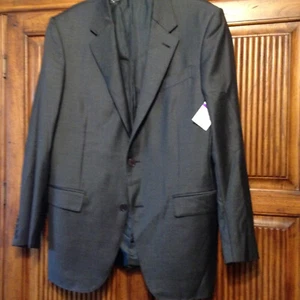ERMENEGILDO ZEGNA GRAU TROFEO MILANO WOLLE ANZUG JACKE - GRÖSSE 50 R /US 40 - Bild 1 von 15