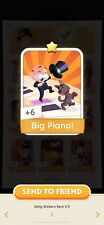 Monopoly GO Sticker Big Piano From Symphony Store Set Making Music Album