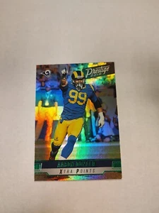 2019 Panini Prestige - Xtra Points Green #190 Aaron Donald (PWE) - Picture 1 of 2