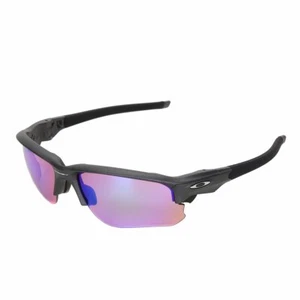 OAKLEY FLAK DRAFT SPORT ASIAN FIT STEEL PRIZM™ GOLF SUNGLASSES OO9373-0470 NEW - Picture 1 of 12