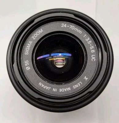 Sigma Zoom Aspherical 24-70mm 24-70 mm 1:3.5-5.6 - Minolta AF - Image 1 of 4