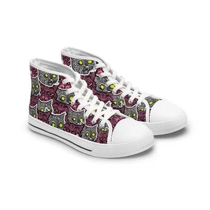 Women's High Top Sneakers - Picture 1 of 5