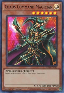 YGO-3x-Near Mint-Chaos Command Magician (Red) - LDS3-EN083 - Ultra Rare - 1st Ed - Picture 1 of 1