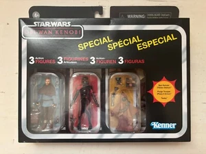 HASBRO STAR WARS VINTAGE SAMMLUNG 3,75" OBI-WAN,PURGE TROOPER,TEEKA 3ER PACK - Bild 1 von 5