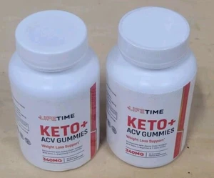 LifeTime Keto ACV Gummies, Original Powerful Formula, Maximum Strength (2 Pack) - Picture 1 of 3