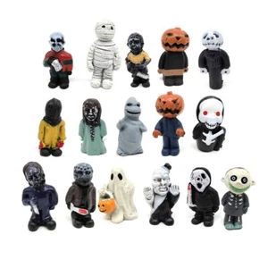 16Pcs Scream Jason Horror Figure Model Toy Halloween Part Decor Statue Set Gift - Picture 1 of 10
