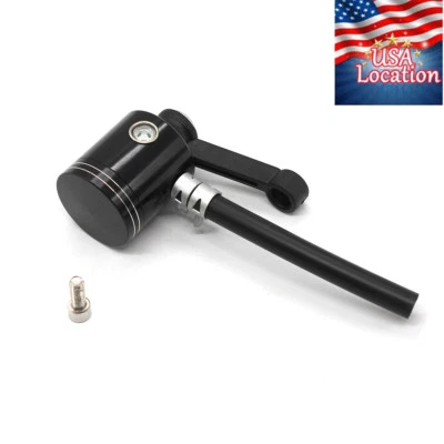Black CNC Brake Clutch Master Cylinder Fluid Reservoir Oil Tank Cup Universal US - Image 1 of 4
