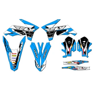2011-2012 SXF 13 FLY Sky Blue Senge Graphics Kit Compatible with KTM - Picture 1 of 10
