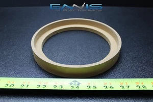 1 MDF SPEAKER RING SPACER 6.5BZ BEZEL INCH WOOD 3/4 THICK FIBERGLASS RING-6.5BZ - Picture 1 of 4
